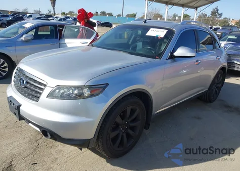 2007 Infiniti Fx45 z USA, uszkodzony, nr VIN JNRBS08W07X400458
